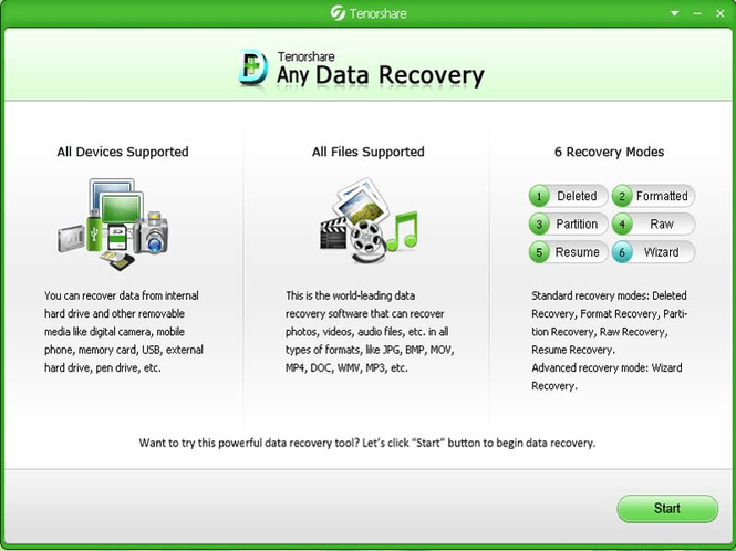 Tenorshare Any Data Recovery 