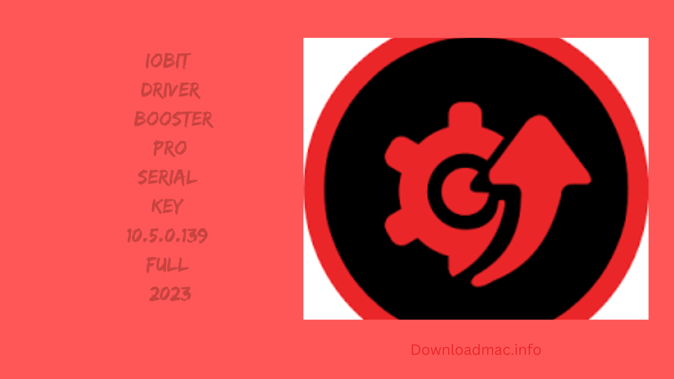 IObit Driver Booster Pro Serial Key 10.5.0.139 Full 2023